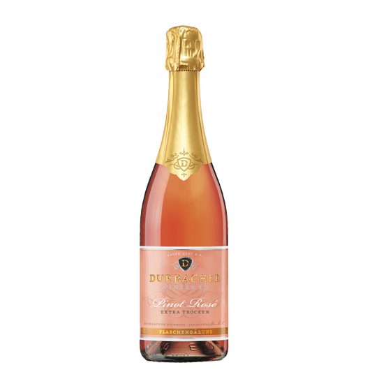 Sektflasche - Durbacher Pinot Rosé Sekt extra trocken 0,75L