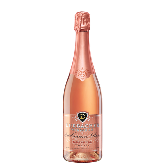 Sektflasche - Durbacher Edelmann Rosé Sekt trocken 0,75L