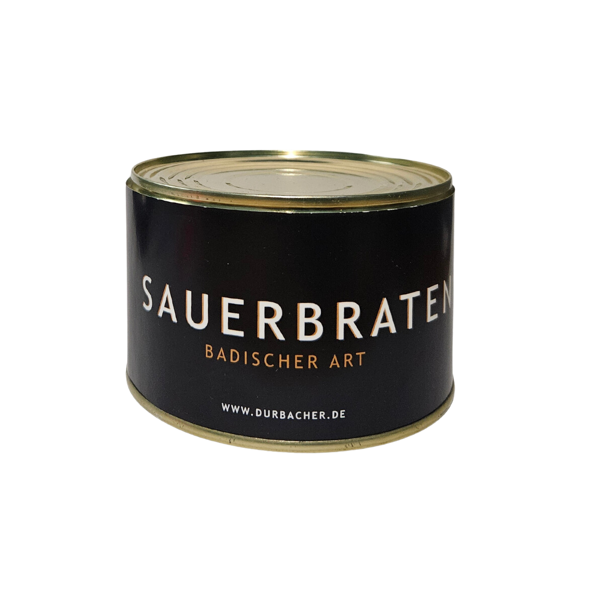Einmachdose mit Sauerbraten und Soße Badischer Art