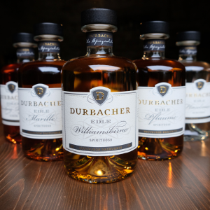 Aufstellung der Durbacher Spirituosen
