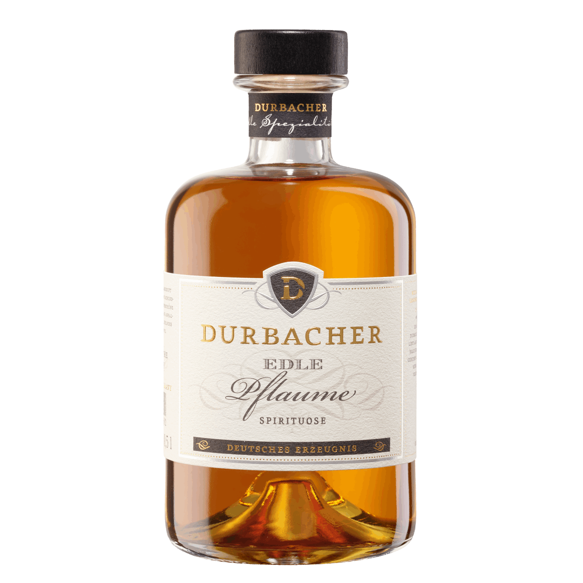 Spirituosenflasche - Durbacher Edle Pflaume 0,5L