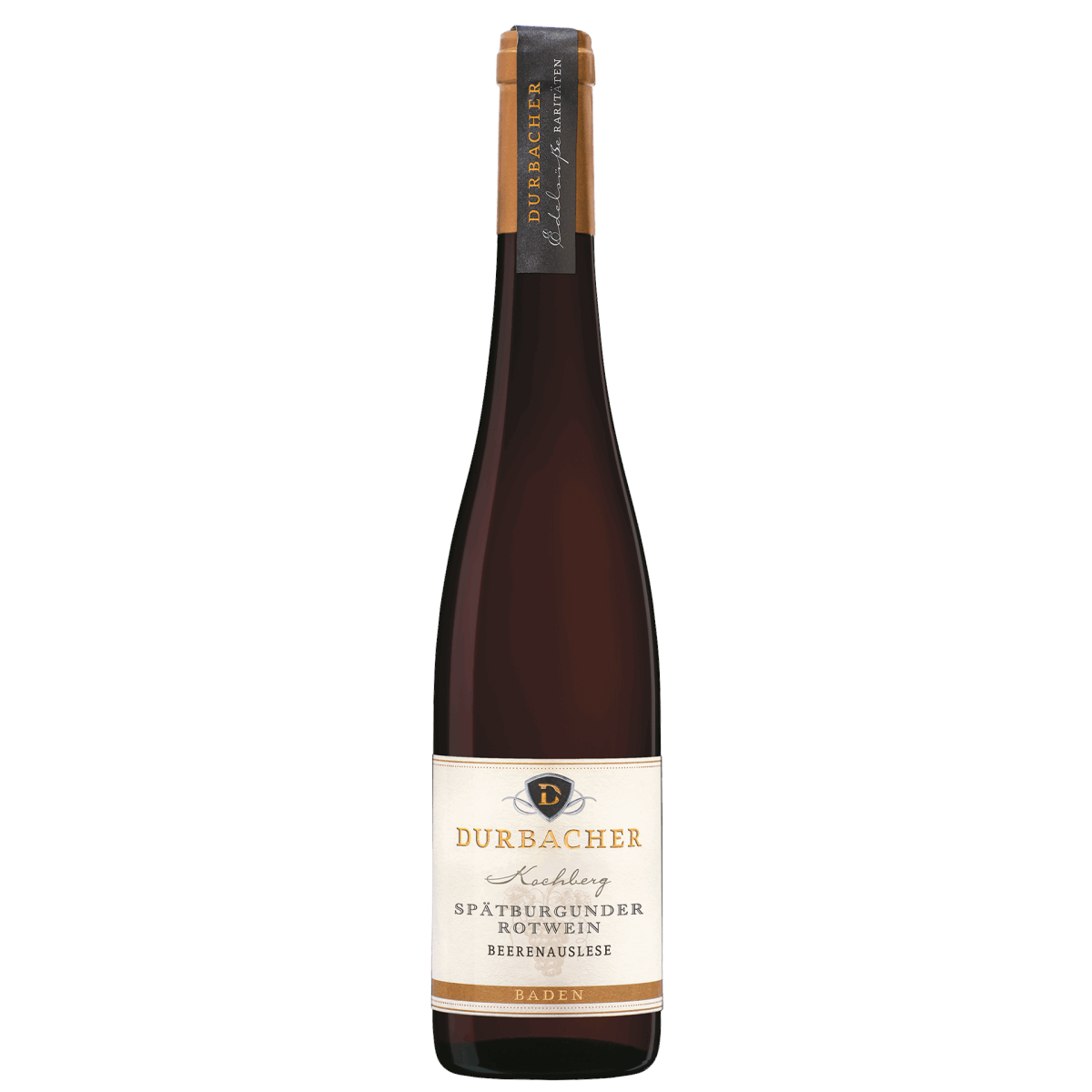 Weinflasche - Durbacher Rotwein Beerenauslese mild 0,5L