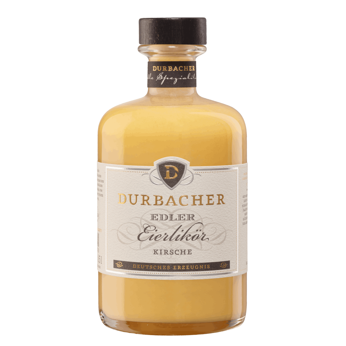 Likörflasche - Durbacher Edler Eierlikör-Kirsche 0,5L
