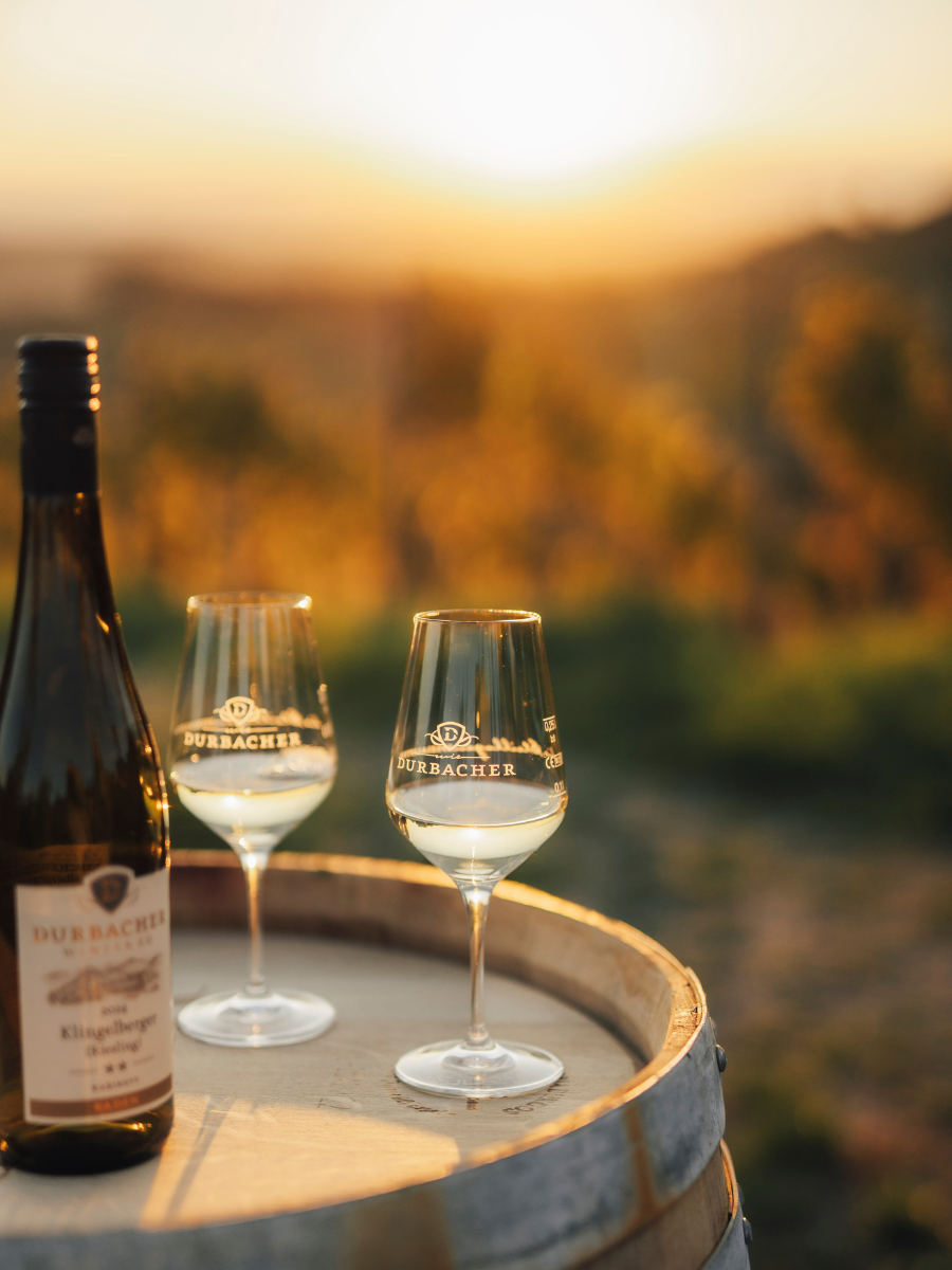 Herbstmoment mit Riesling
