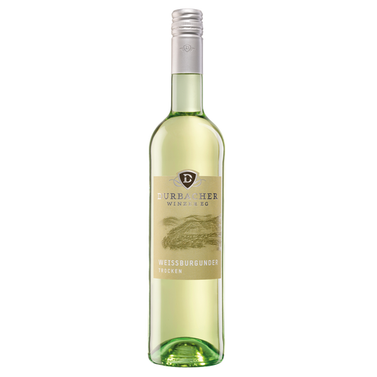 Weinflasche - Durbacher  Weißburgunder - trocken - JUNGE KLASSIK 0,75L