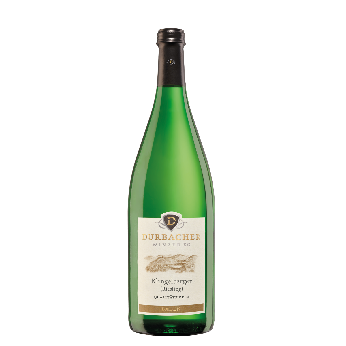 Weinflache - Durbacher Klingelberger (Riesling) Qba mild 1,0L