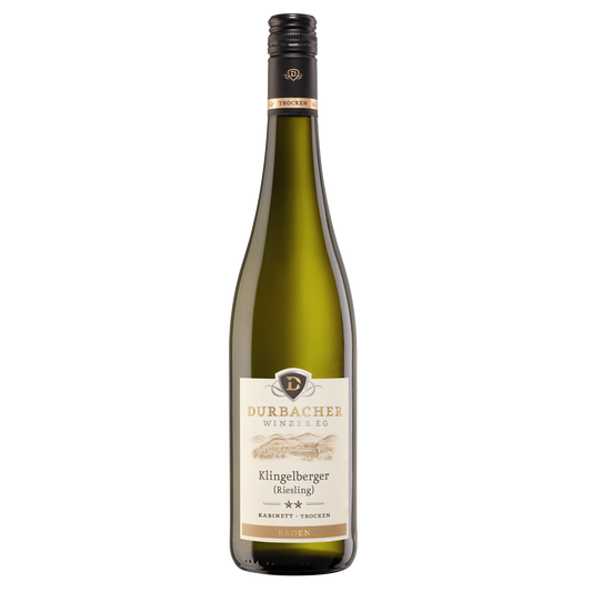 Weinflasche - Durbacher Riesling Kabinett trocken 0,75L