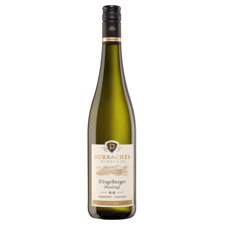 Weinflasche - Durbacher Riesling Kabinett trocken 0,75L