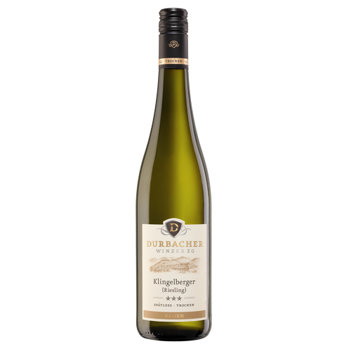 Weinflasche - Durbacher Riesling Spätlese trocken 0,75L