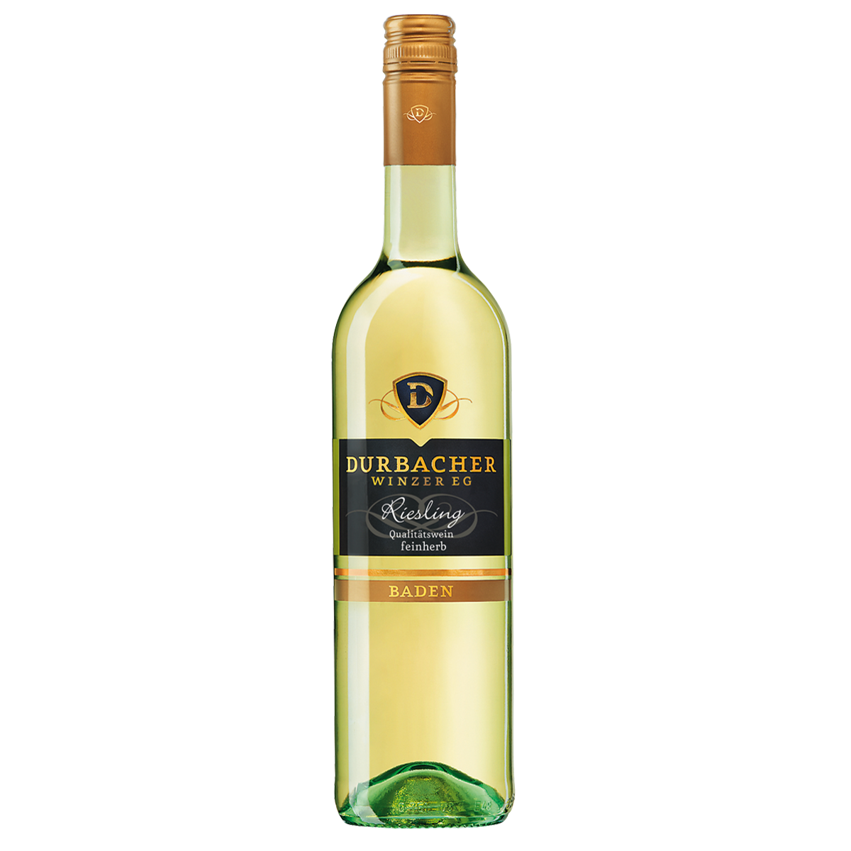Weinflasche - Durbacher KOLLEKTION Riesling Qba feinherb 0,75L
