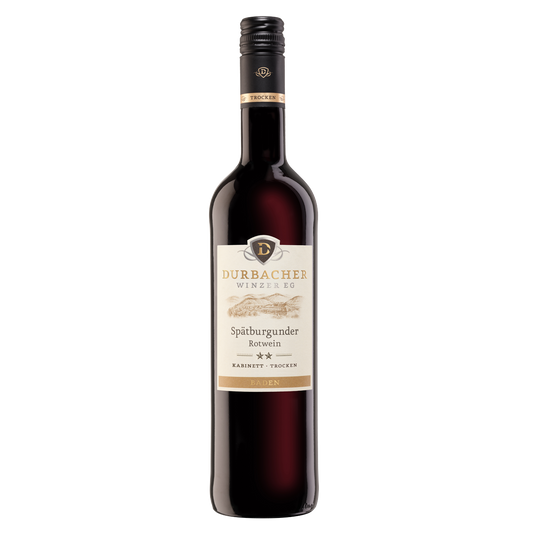 Weinflasche - Durbacher Rotwein Qba trocken 0,75L