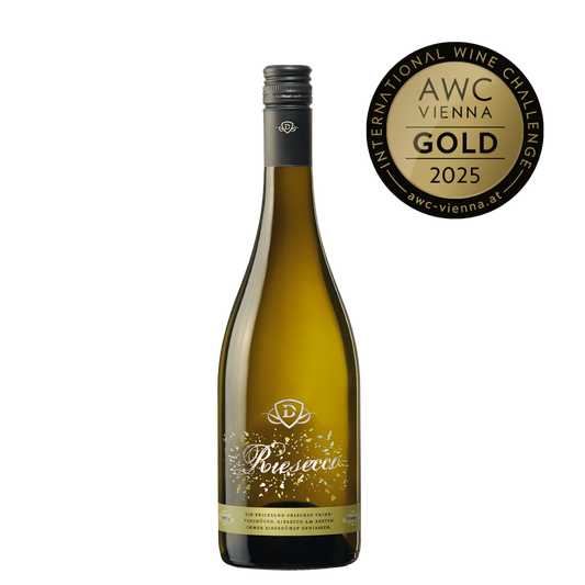 Perlwein - Durbacher Riesecco trocken 0,75L - AWC VIENNA Gold 2025 prämiert