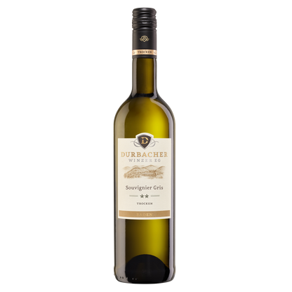 Weinflasche - Durbacher Souvignier Gris - 2 STERN - trocken KLASSIK 0,75L 