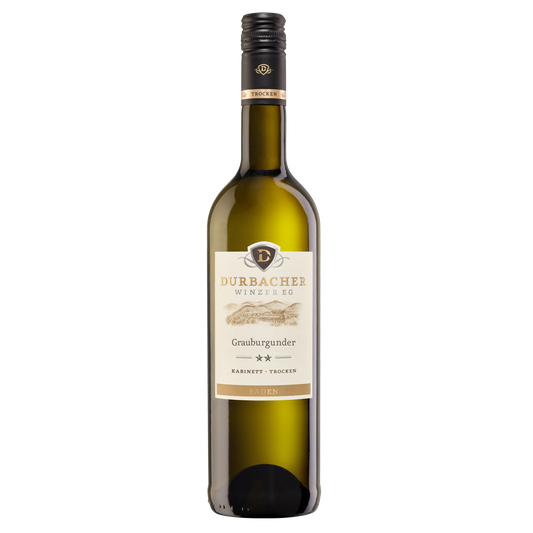 Weinflasche - Durbacher Grauburgunder Kabinett trocken 0,75L 