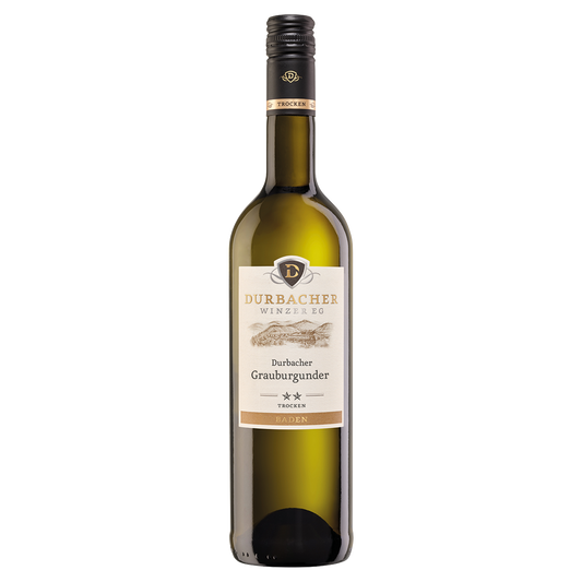 Weinflasche - 2025 Durbacher Grauburgunder - 2 STERN - trocken - KLASSIK