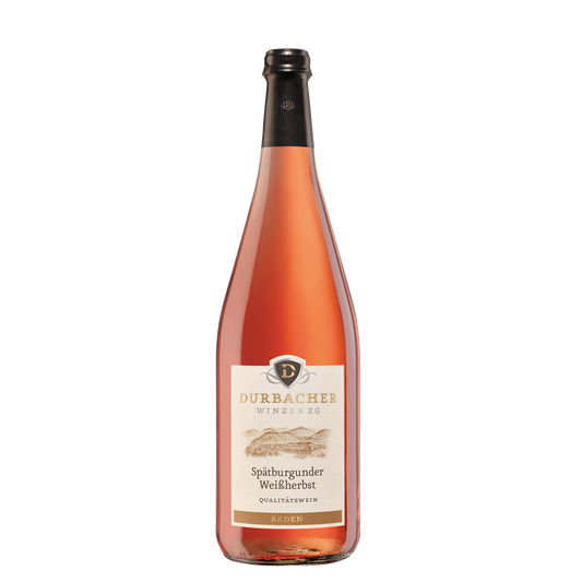 Weinflasche - Durbacher Spätburgunder Weißherbst Qba mild 1,0L