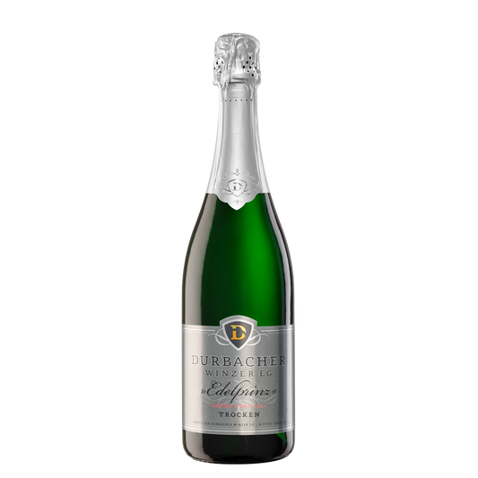 Durbacher Edelprinz Sekt weiß trocken 0,75 L