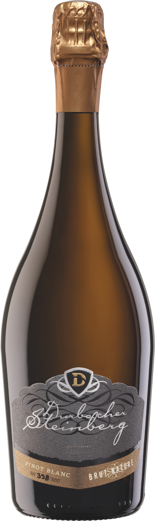 Sektflasche - Durbacher Pinot Blanc Sekt brut nature 0,75L