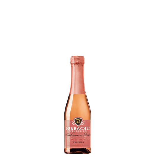 Piccoloflasche - Durbacher Edelmann Rosé Sekt trocken 0,2L