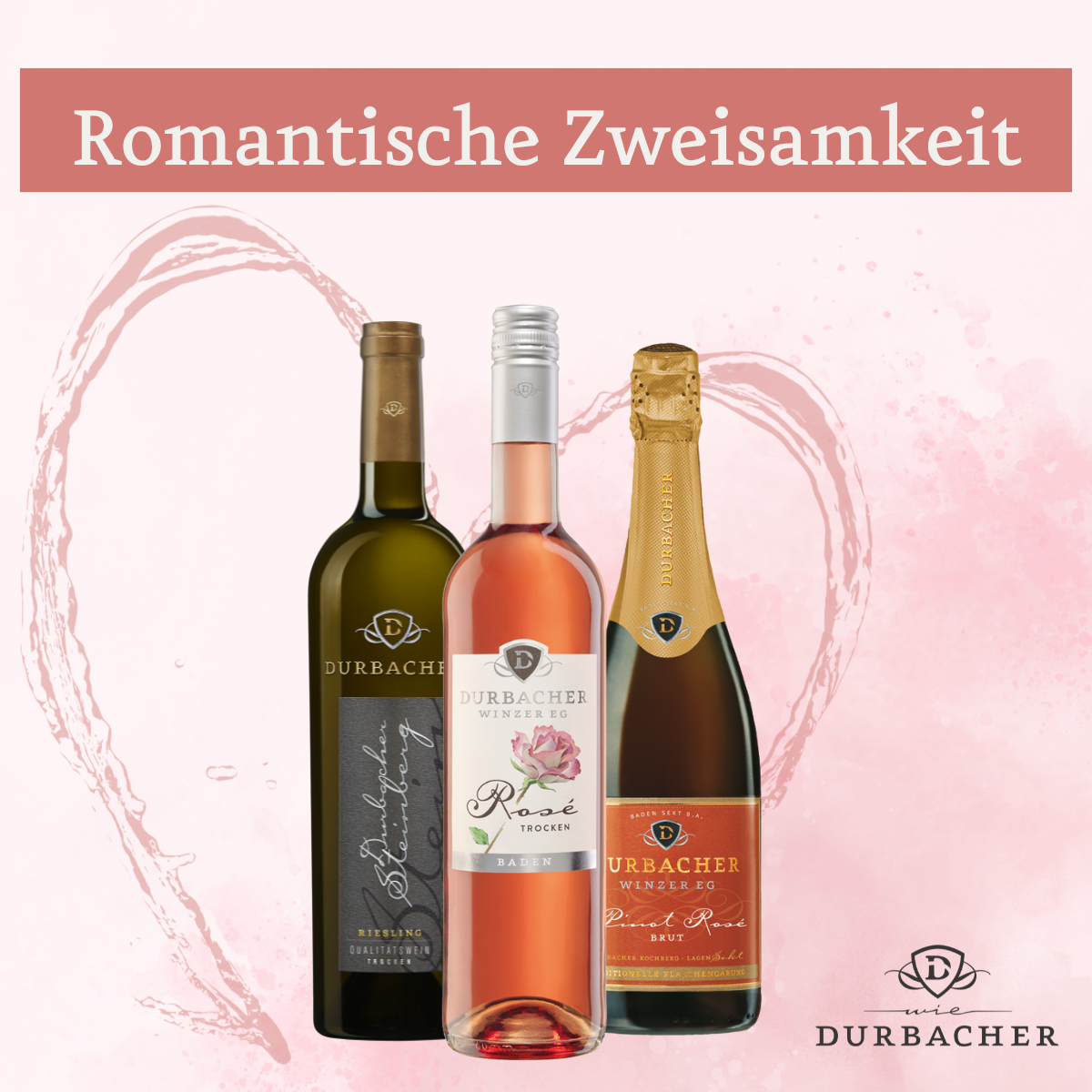 3 Flaschen Durbacher Wein/Sekt