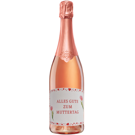 Sektflasche - Durbacher Edelmann Rosé Sekt trocken 0,75L