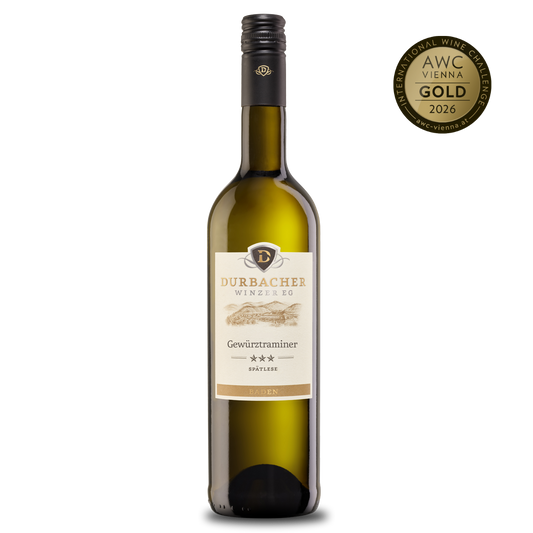 Weinflasche - Durbacher Gewürztraminer Spätlese mild 0,75L