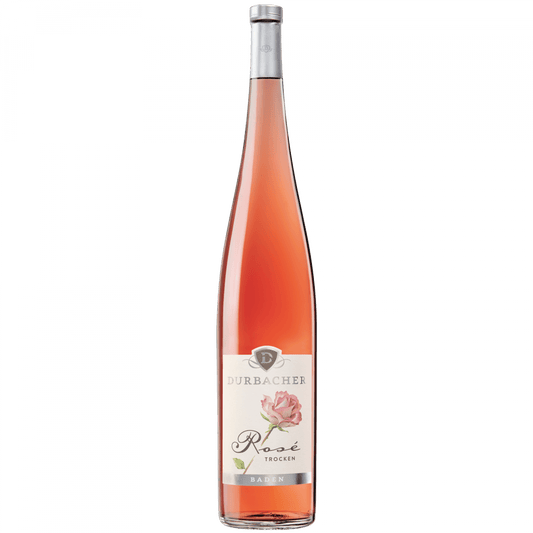 Spätburgunder Rosé - Wein mit der Rose - QbA trocken 1,5 L - Durbacher Winzer eG