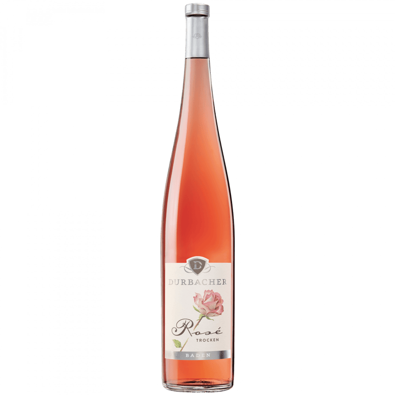 Spätburgunder Rosé - Wein mit der Rose - QbA trocken 1,5 L - Durbacher Winzer eG